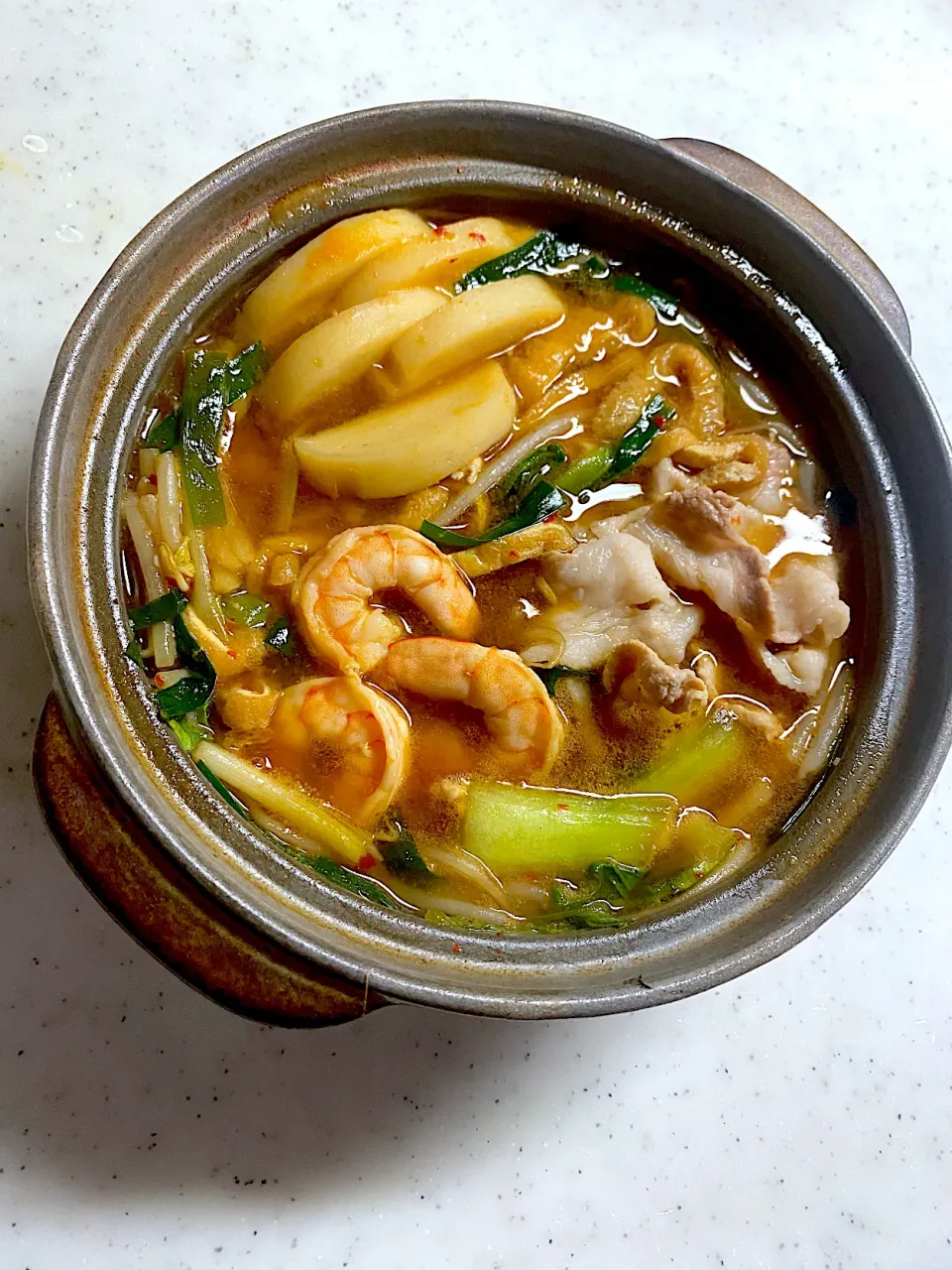 味仙の鍋スープでお鍋|こっぷさん