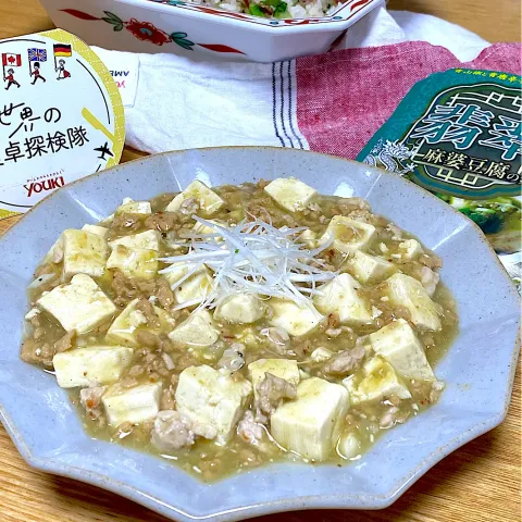 「翡翠麻婆豆腐の素」を使ってみたSnapdishの料理・レシピ写真:翡翠麻婆豆腐