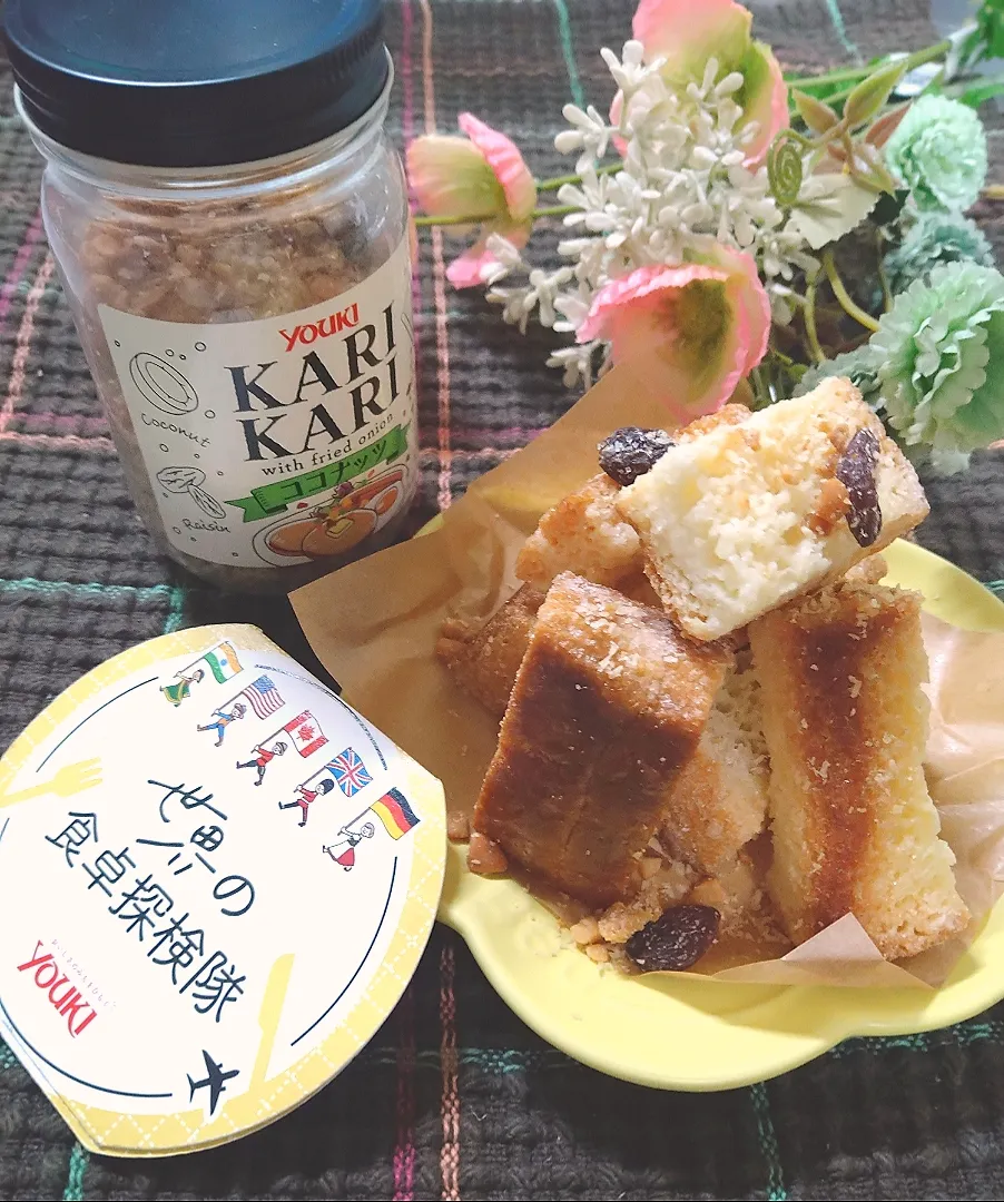 KARIKARIココナッツ食パンラスク ·͜·♡|fumiさん