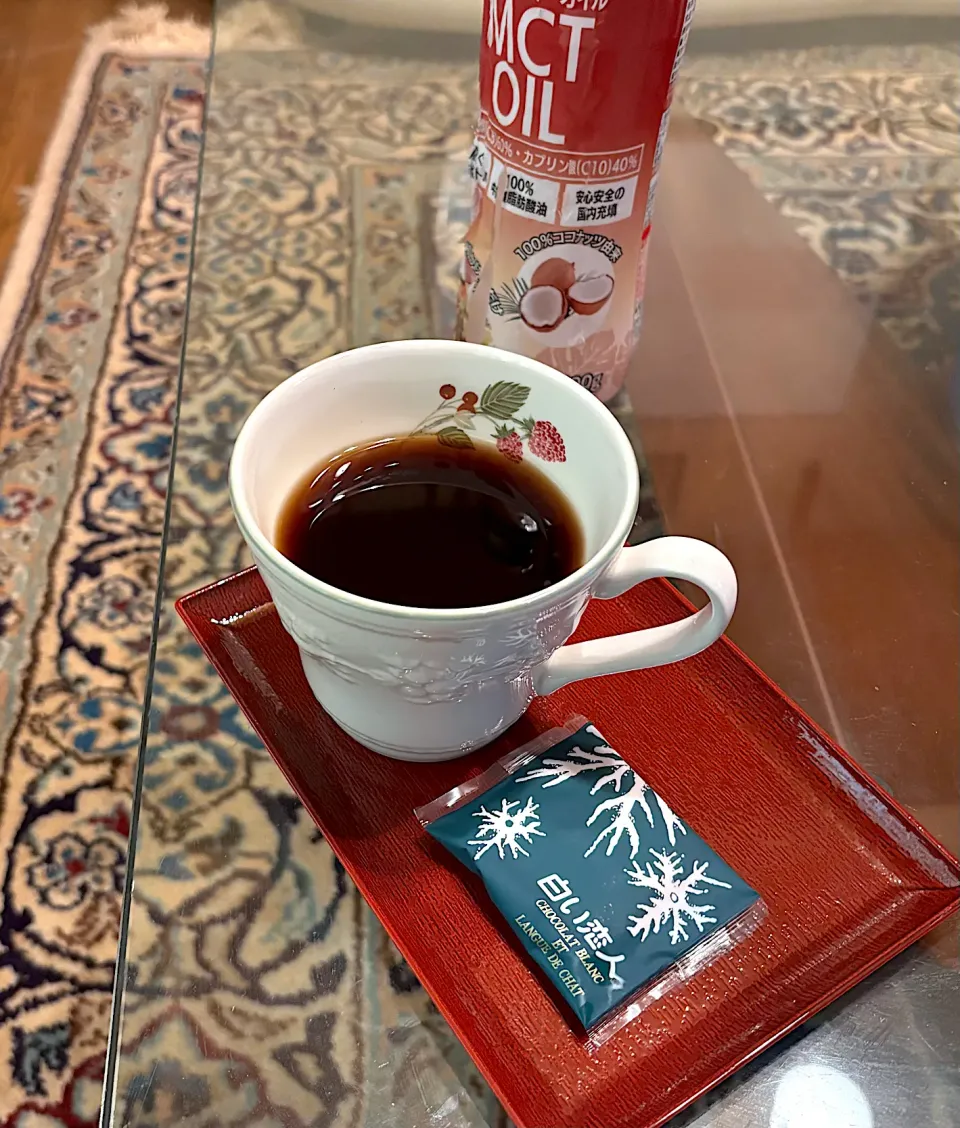 コーヒーにＭＣＴオイル|かっちゃん杉さん