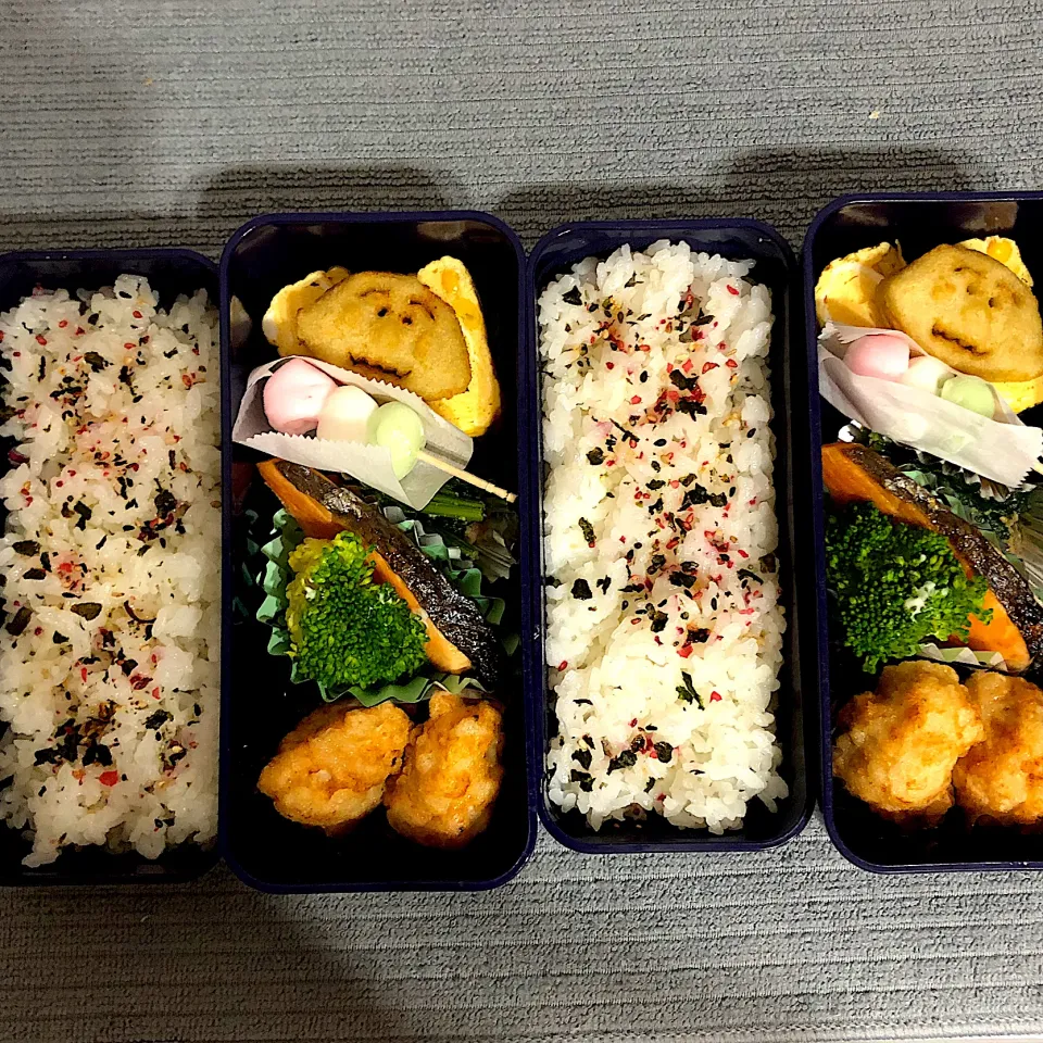 新一年生双子弁当|nao子さん