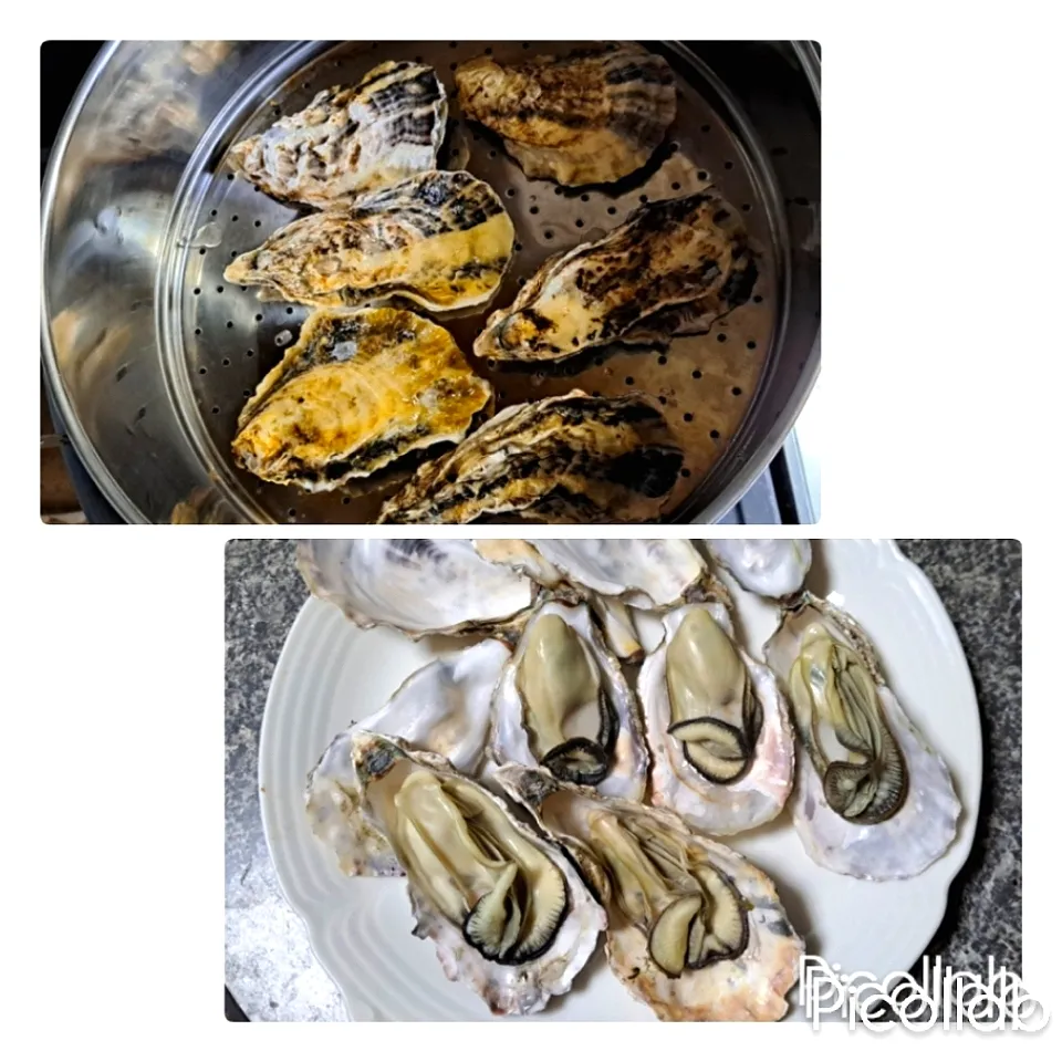 広島産カキ🦪頂きました～☺️大粒でクリーミーでとっても美味しかったよ➰🎵|no-noさん