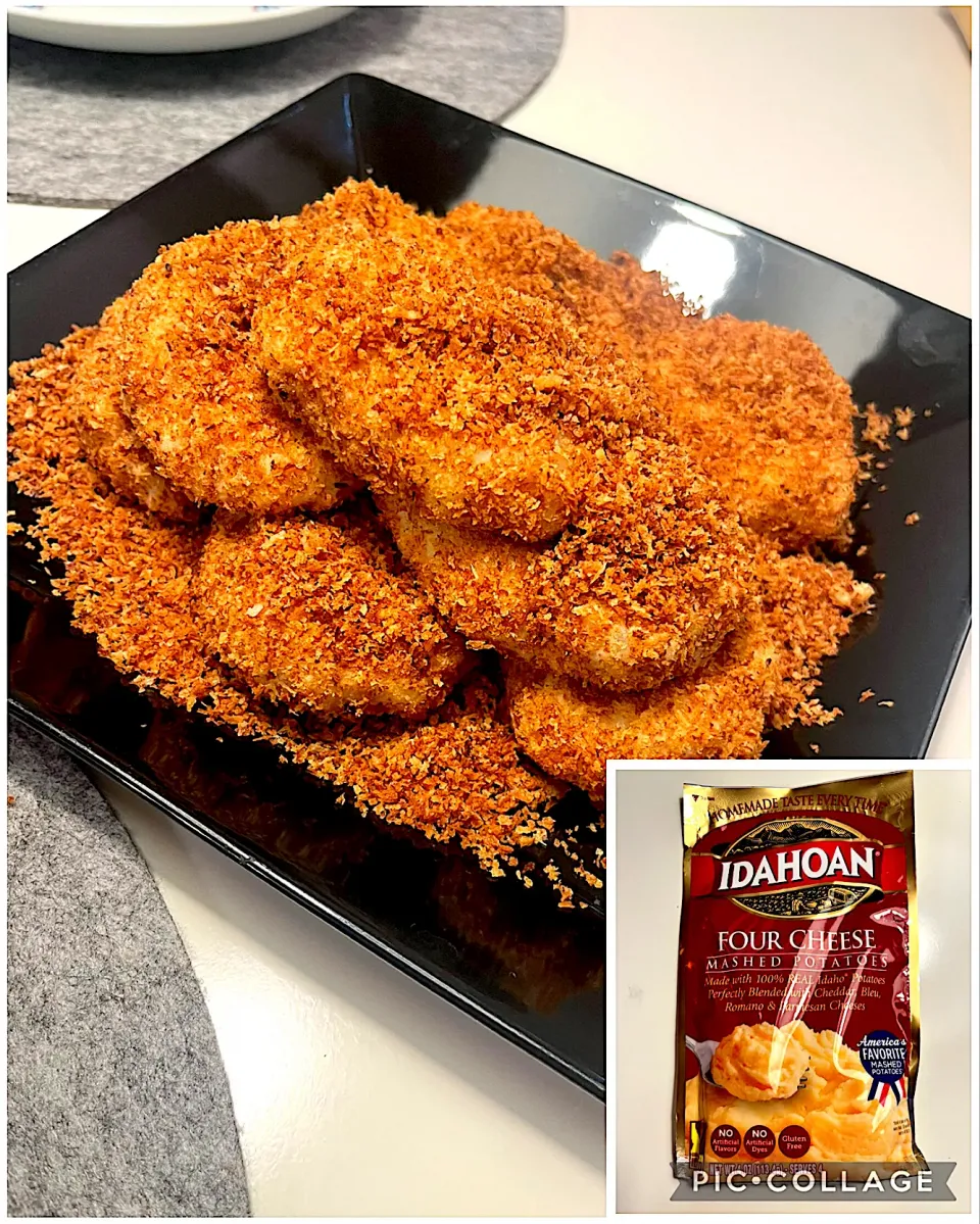 揚げないマッシュポテトの素コロッケ|たちきちさん