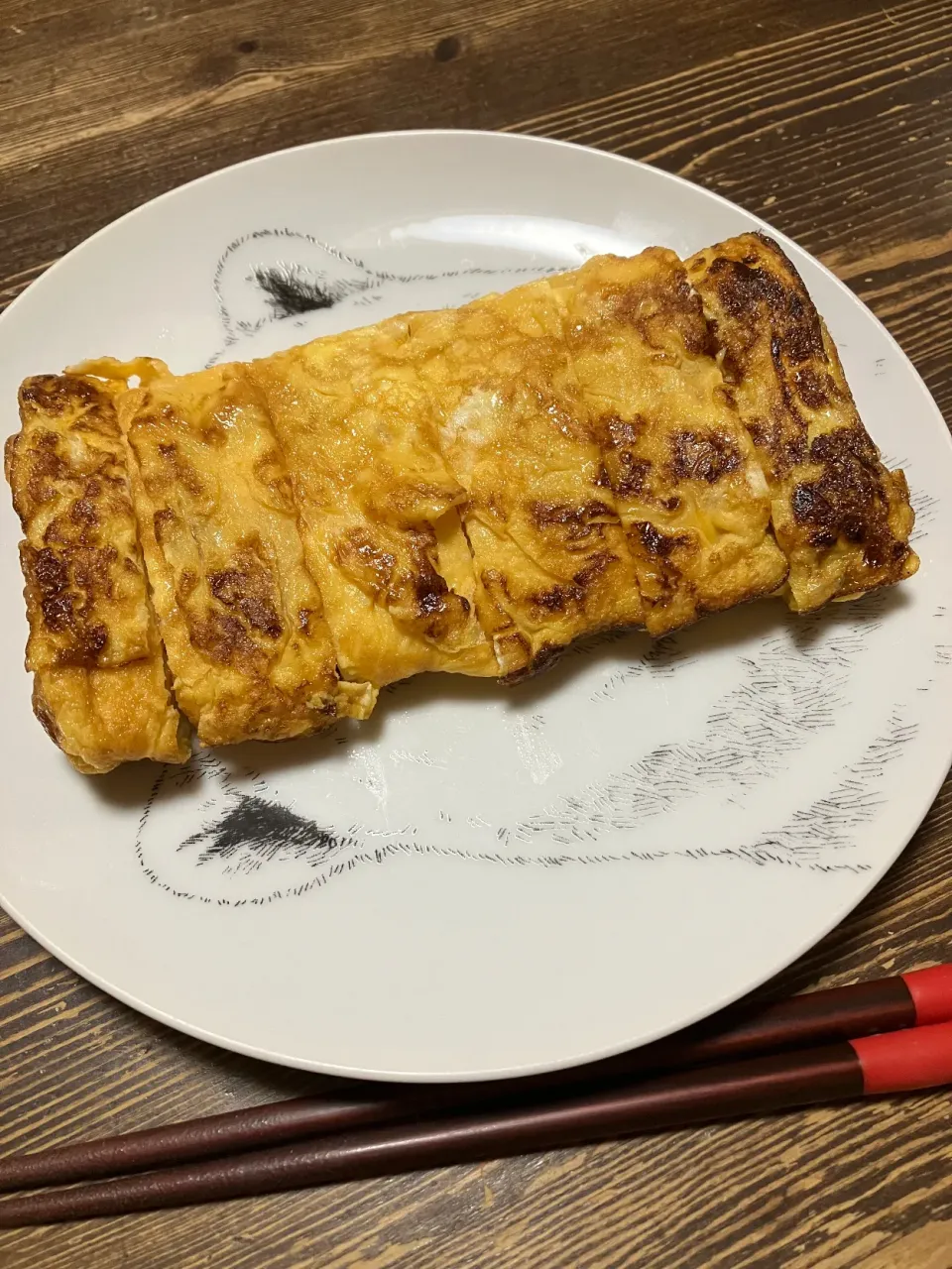 夜中に卵焼き|るんさん