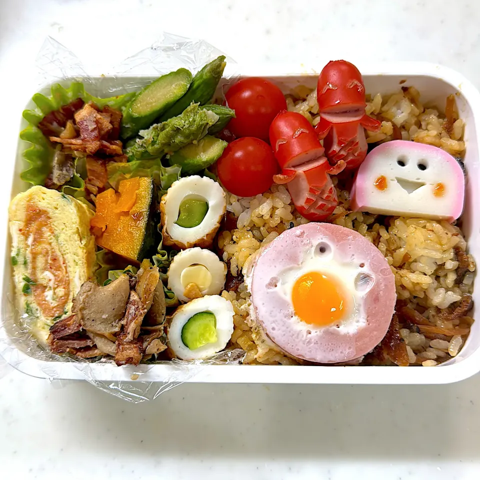 2025年4月2日　オレ弁当♪|クッキングおやぢさん