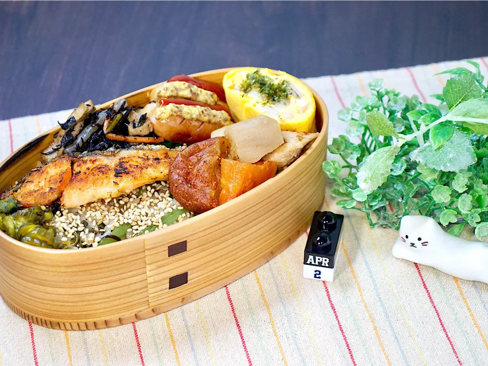 今日のお弁当 25/04/02|しげさん