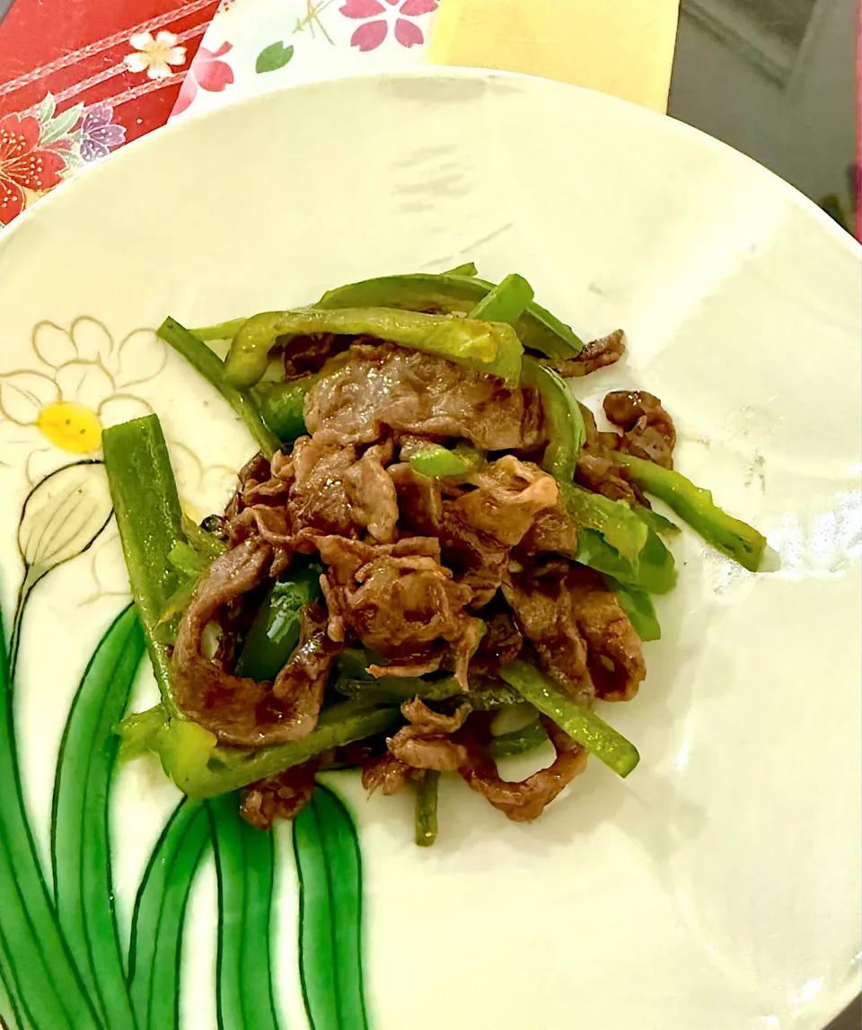 青椒肉絲|プクママさん