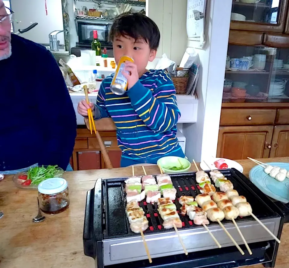 春休みの晩ごはん‼︎ 1 April|Yoshinobu Nakagawaさん