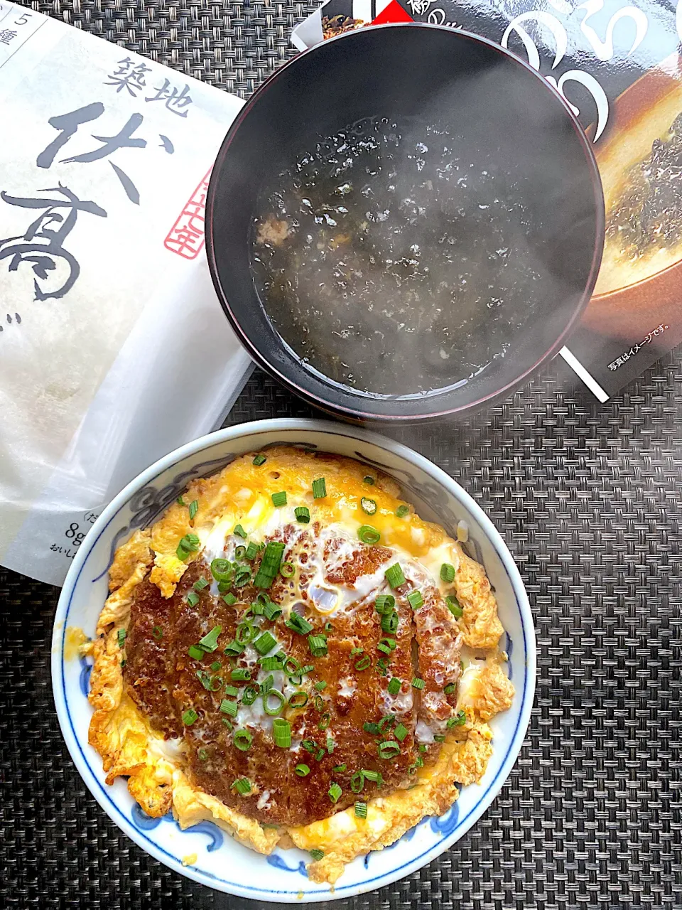 伏高だしでハムカツ卵とじ丼|栃倉 直人さん