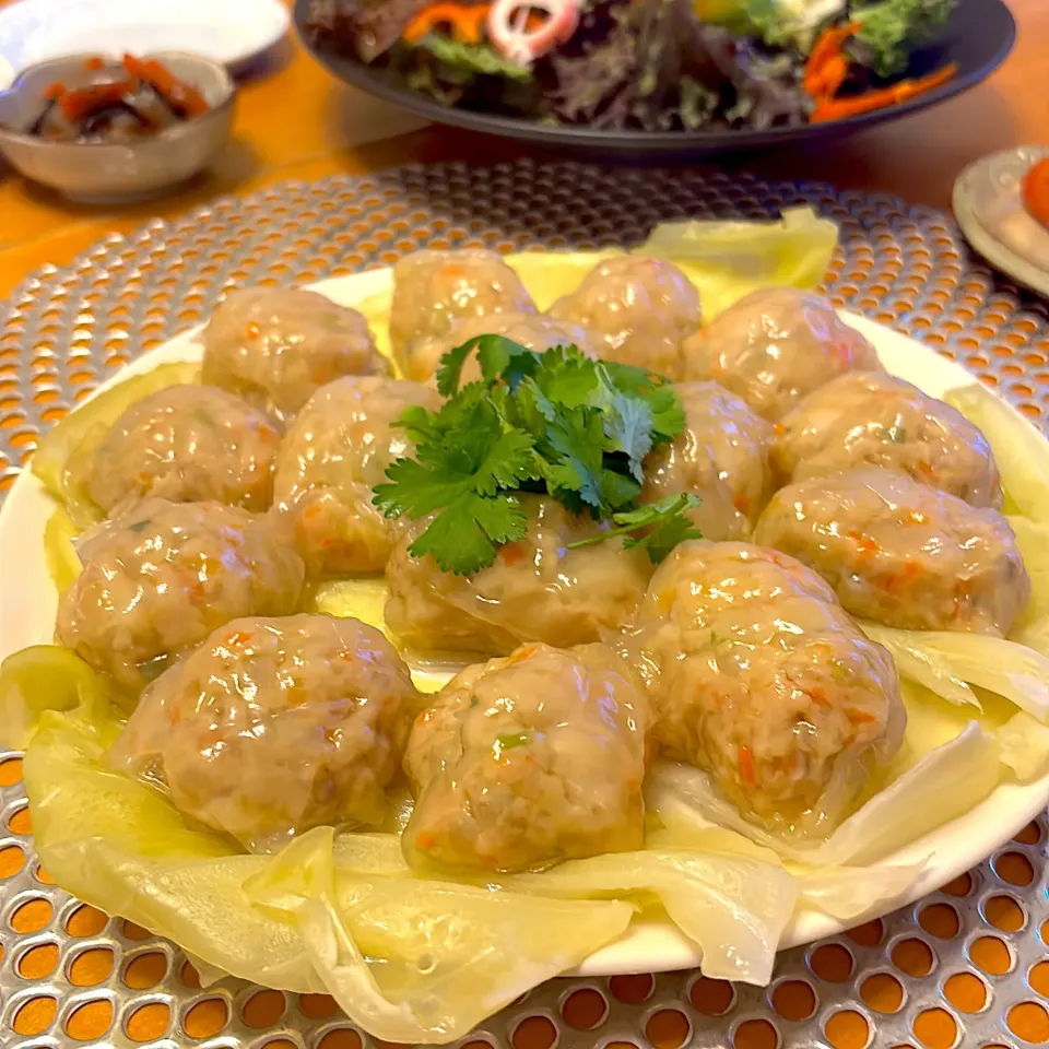 ライスペーパーで包んで蒸してみました！|とっぴぃさん