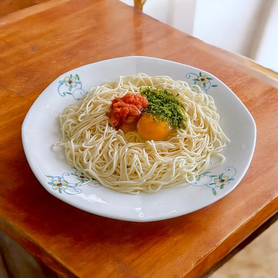 明太玉子うどん|りょうりょうさん
