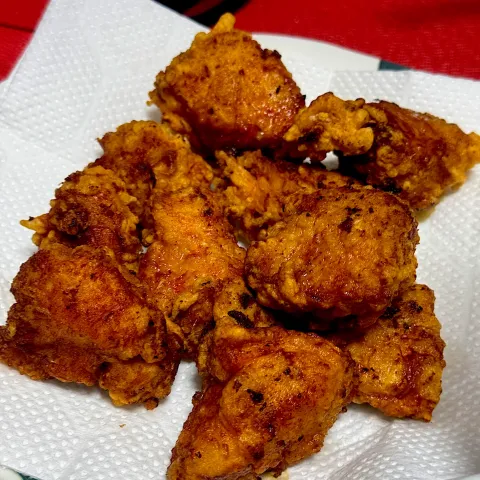 「プラス糀 生塩糀 こしタイプ」を使ってみたSnapdishの料理・レシピ写真:鶏の唐揚げ