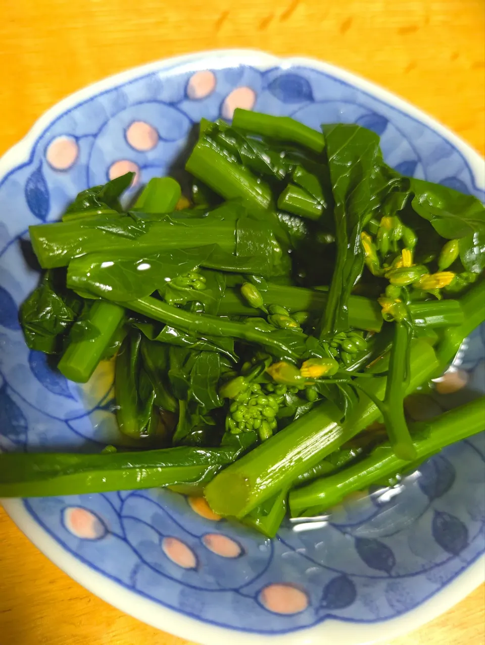 菜の花のおひたし|はっさくさん