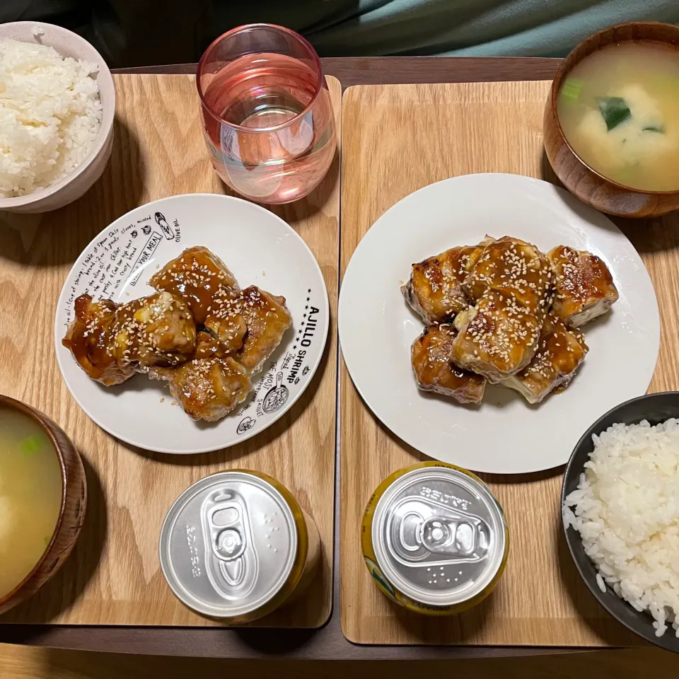 厚揚げの肉巻き🍖|🍒みぃ🍒さん