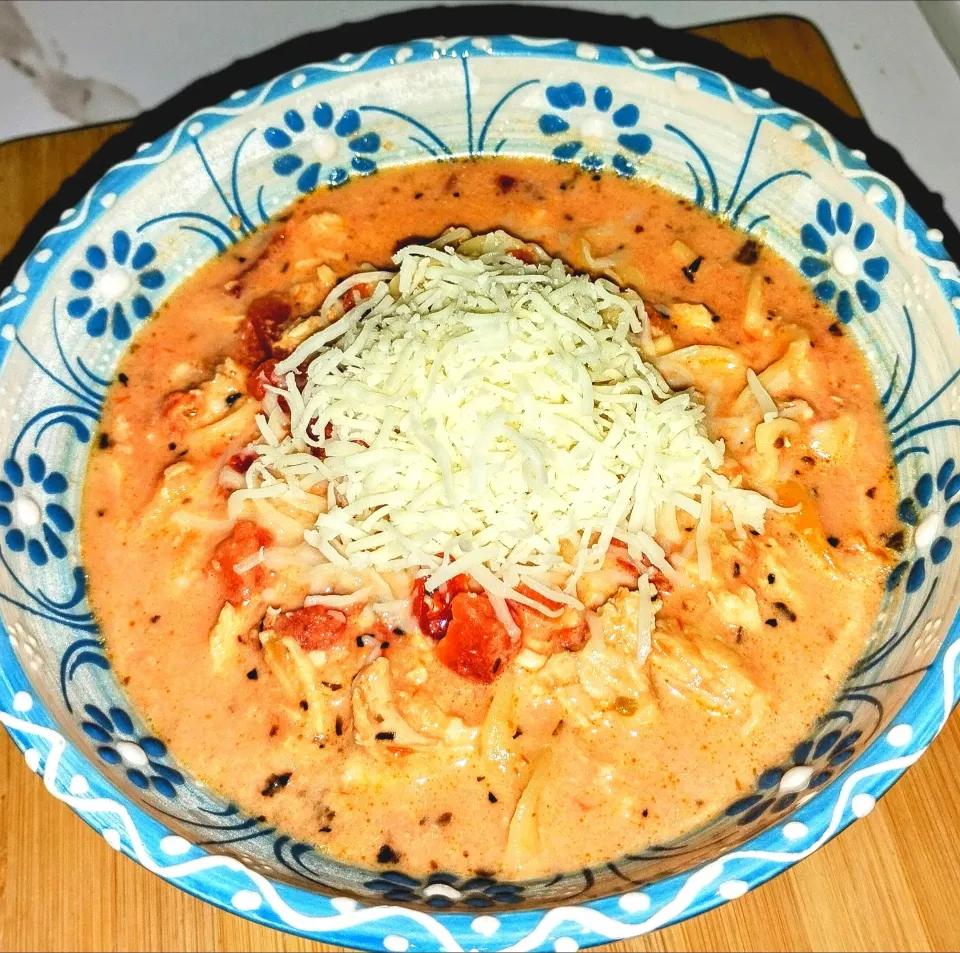 Crock-Pot Chicken Parmesan Soup|Spring RotterMooreさん