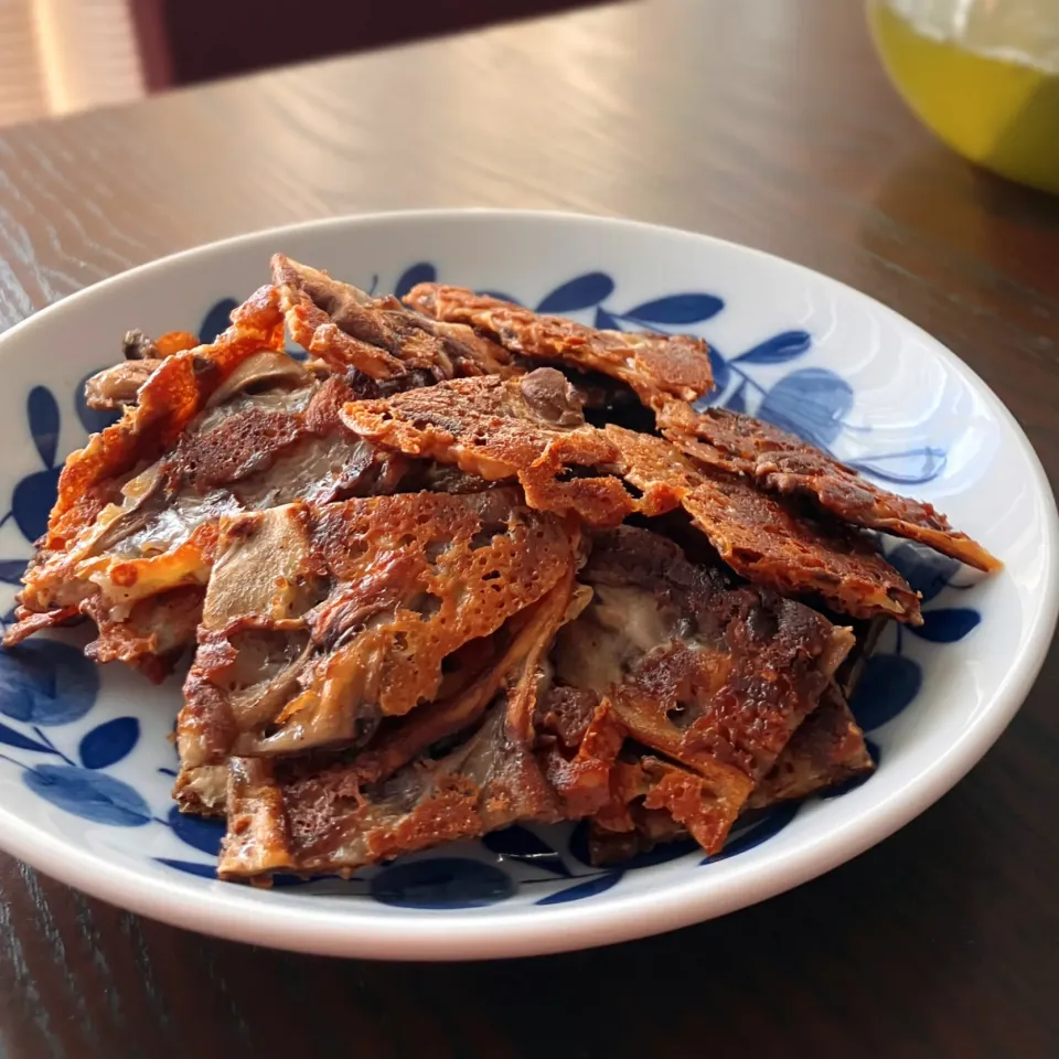 もっさんさんの料理 カリカリ舞茸|うさかめさん