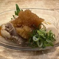 鯛肝、白子おろしポン酢|けーたさん