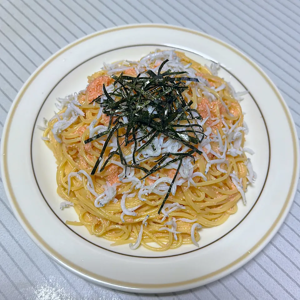 明太しらすパスタ|まさとさん
