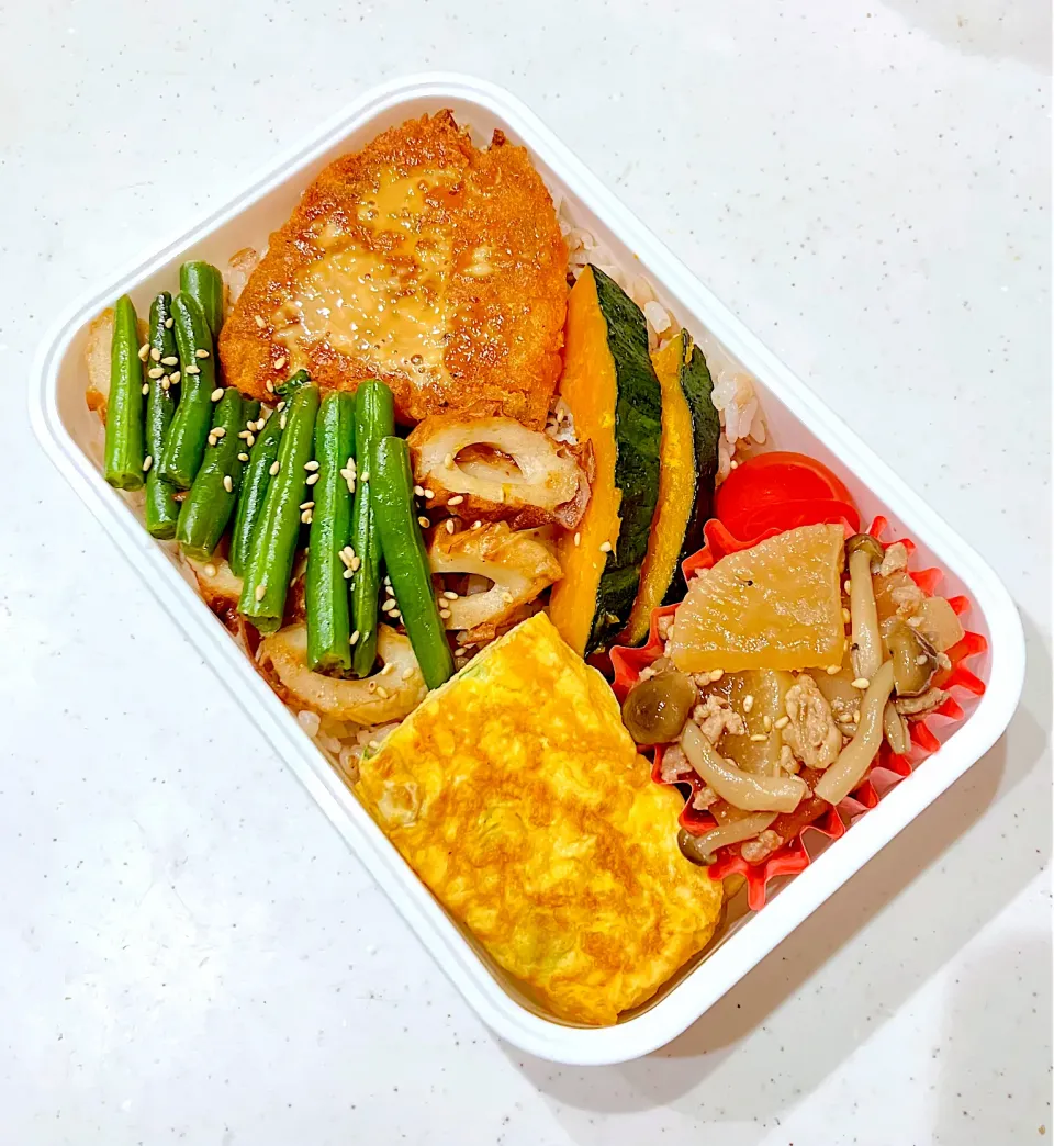 アジフライ弁当|プリプリンさん
