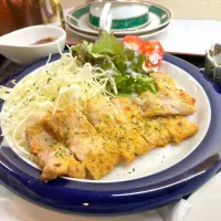 平日ランチ【カレー風味ポークカツレツ】|喫茶店TOPさん