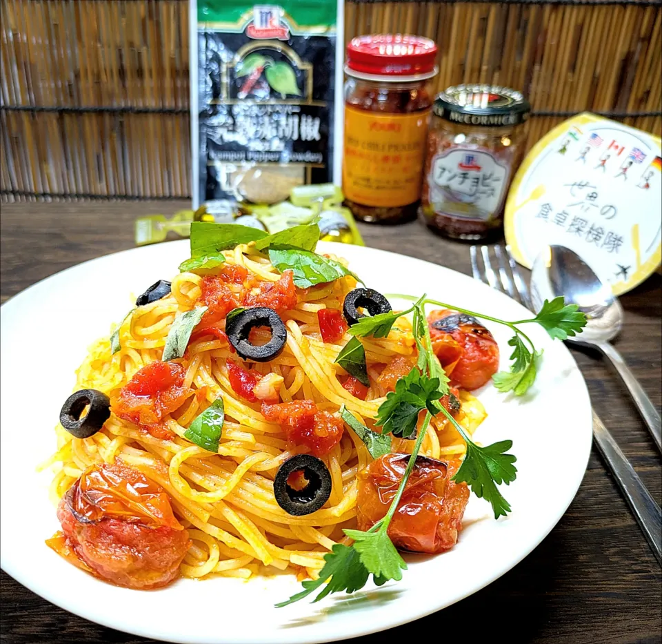 🌏『世界の食卓探検隊』🇮🇹イタリア料理
【🇮🇹アラビアータ】|ayaさん