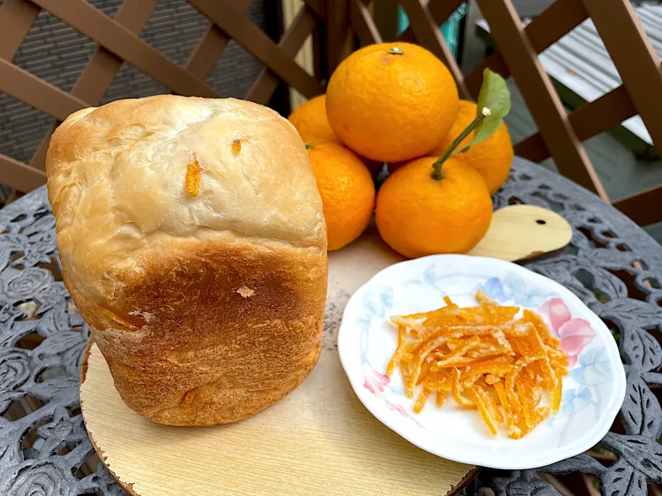 オレンジピール入り食パン🍞|パンプキンさん