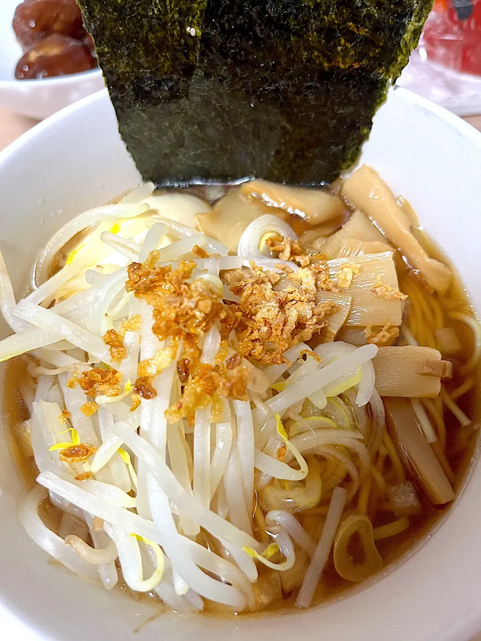 昨日の夜は、テキトー醤油ラーメン|もーやんさん