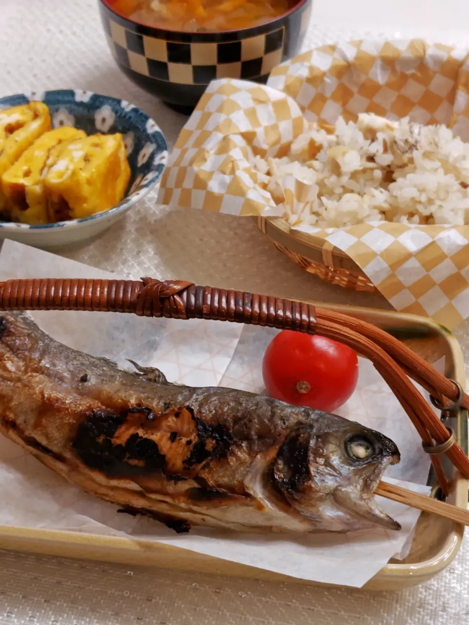 【マスの塩焼き】|梨々香さん