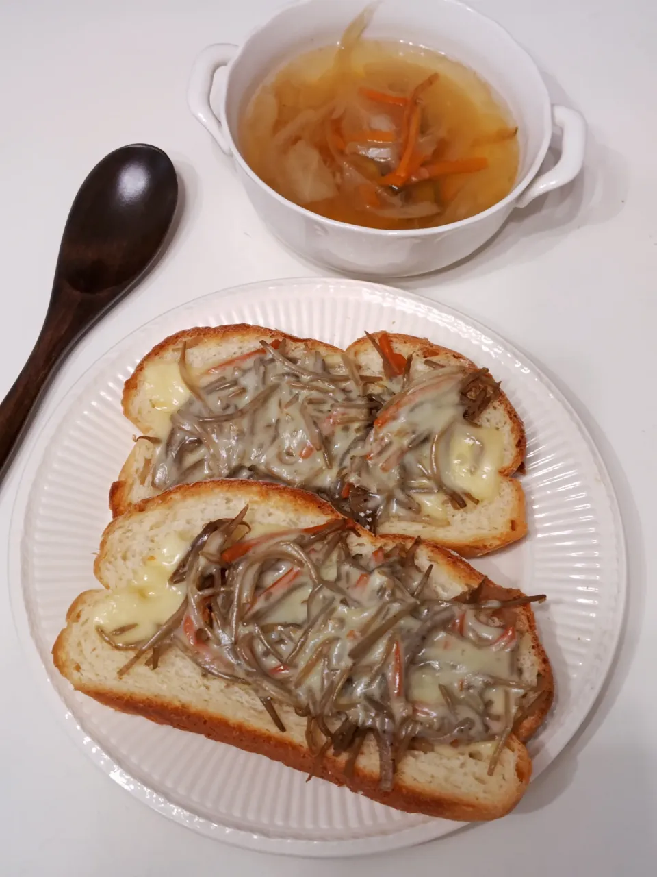 【きんぴらチーズトースト】|梨々香さん