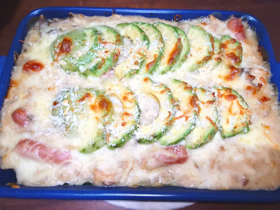 アボカドの味噌豆乳グラタン|mootsさん