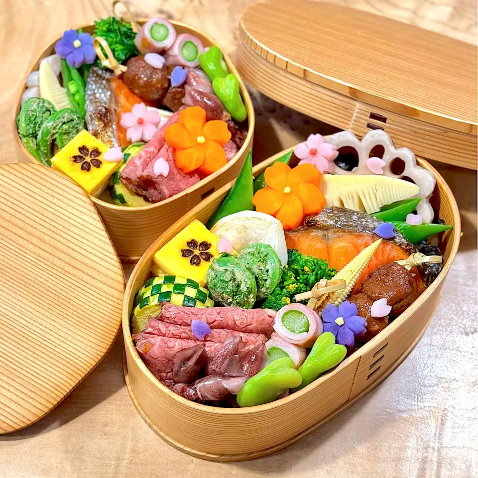 色々乗っけ弁当|1480_kojiさん