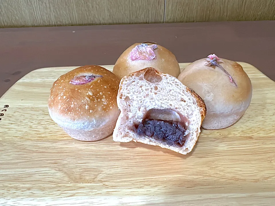 桜あんぱん|まつむらさんさん