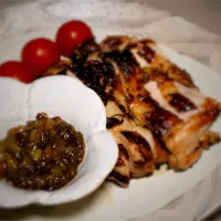 塩麹チキンの塩麹キウイソース|delicafekeikoさん