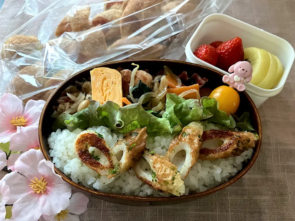 ＊0002.ベーコンエピ🌾＊娘ちゃんの高校生弁当🍱＊|＊抹茶＊さん