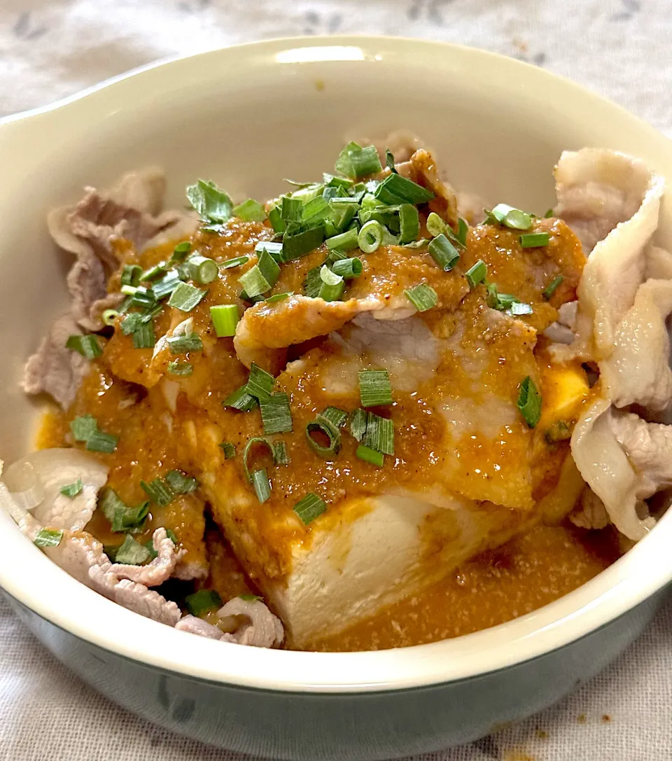 豚しゃぶ豆腐|五郎さん