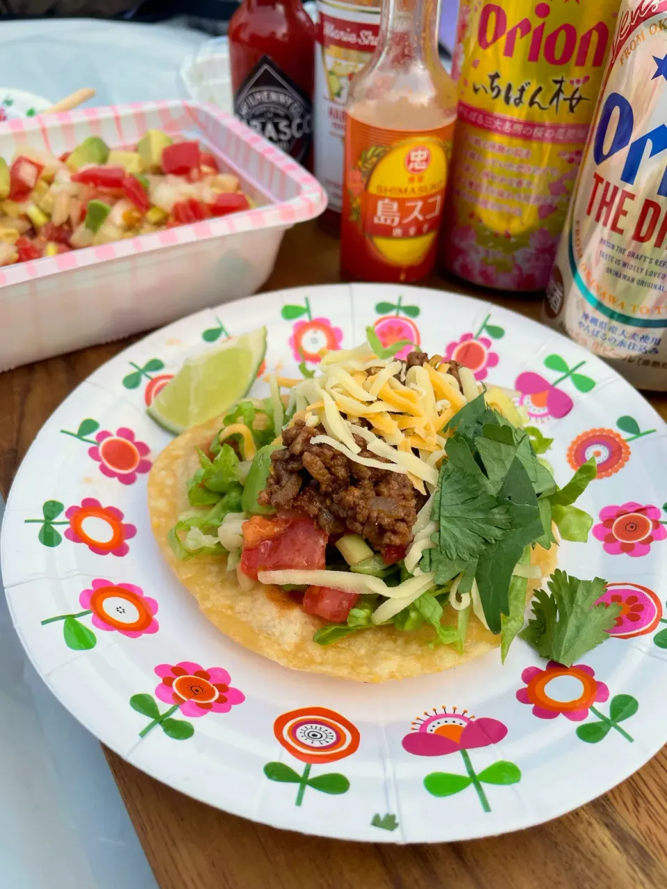 🌸お花見セルフタコス🌮|アッチさん