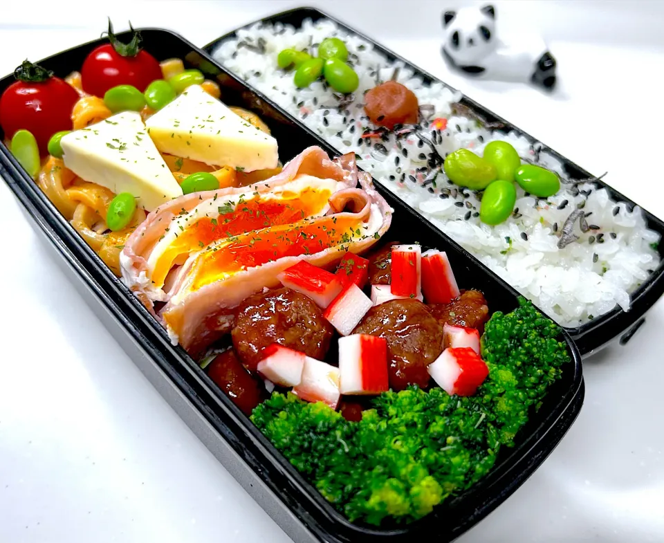今日のお弁当🍱です|パンダ🐼🐼パンダさん