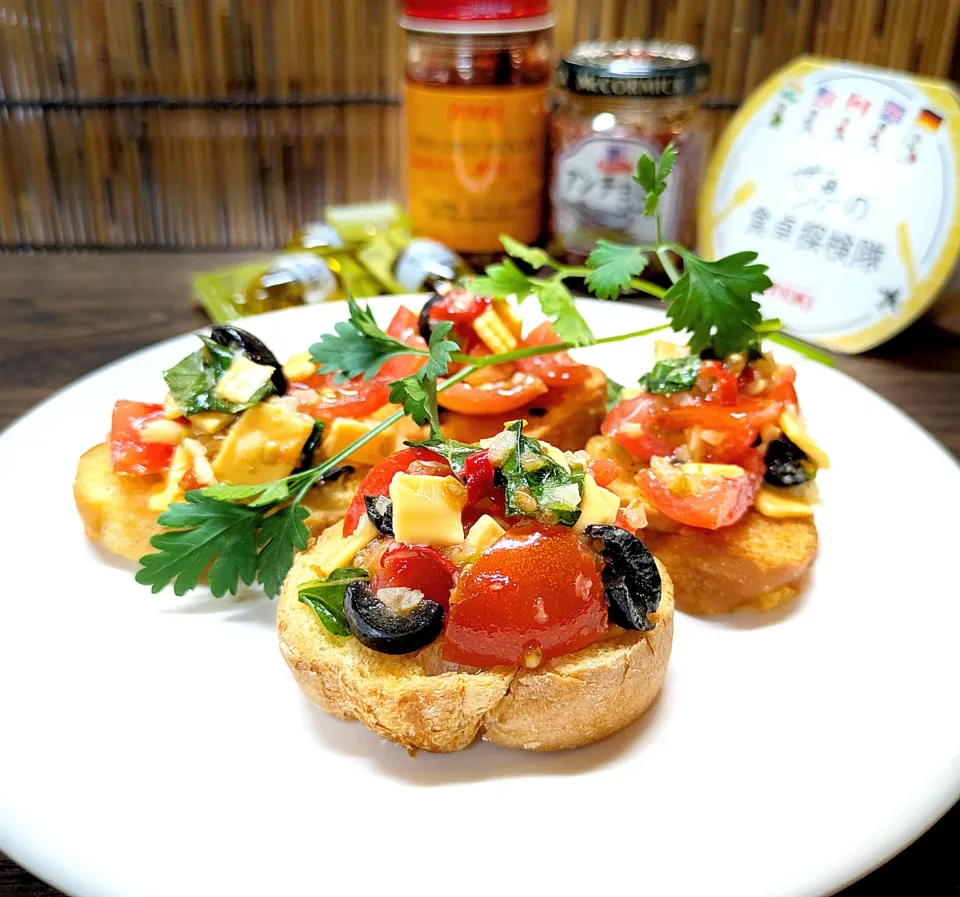 🌏『世界の食卓探検隊』🇮🇹イタリア料理
【🇮🇹ブルスケッタ】|ayaさん