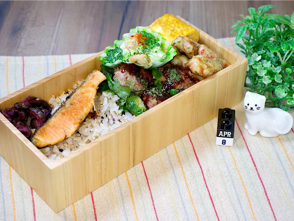 今日のお弁当 25/04/08|しげさん