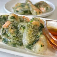 ライスペーパーで作るえび餃子風🥟🍤|みるくさん