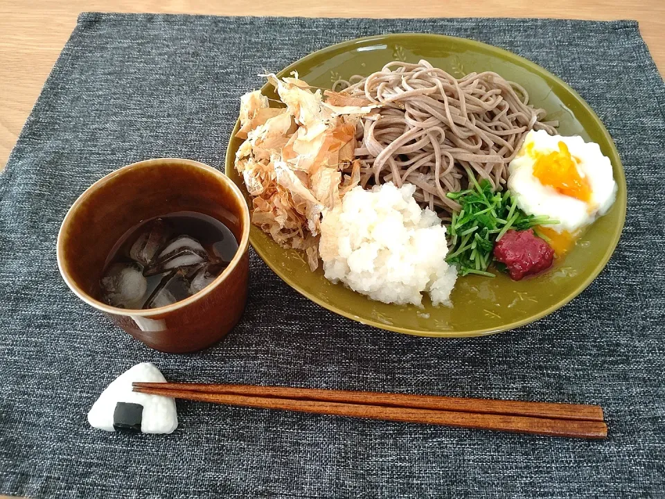 【八割そば】大根おろしたっぷりのざる蕎麦|みりさん