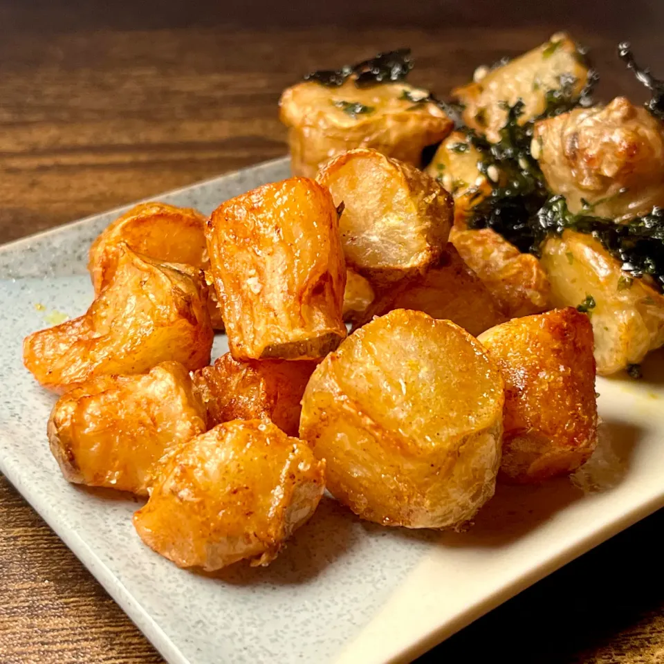 菊芋のカレー揚げ＆韓国磯辺揚げ|biskesさん