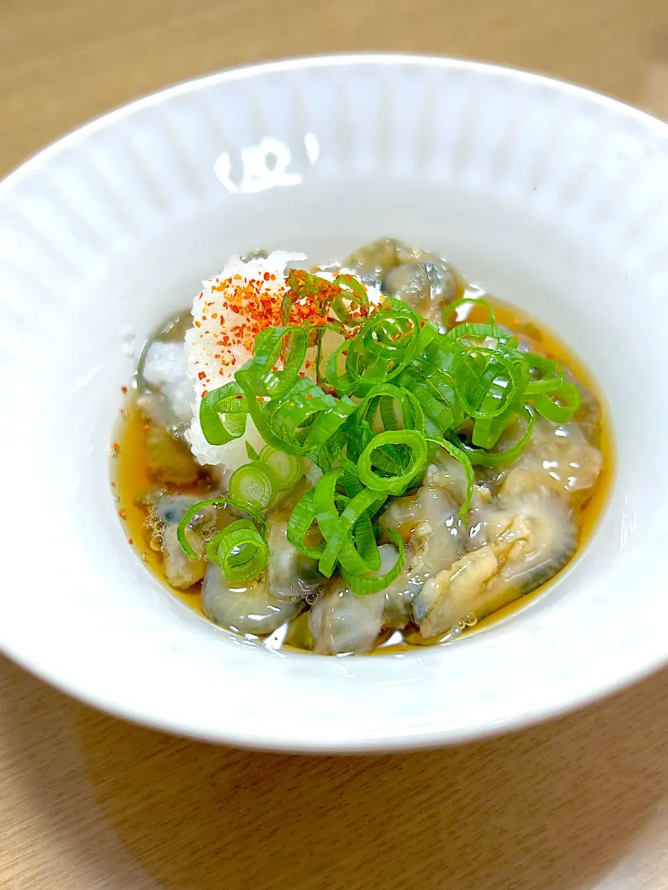 ナマコのおろしポン酢和え|かよさん