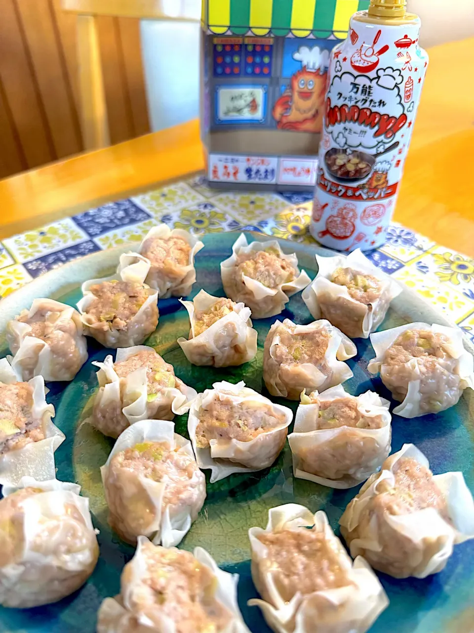 yummy！ガーリックペッパーを隠し味に✨春キャベツと本しめじのシュウマイ⭐️|さらっと🍀さん