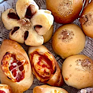 ３種のパン🍞🥖|🍊🍒ユッキー🎂🍞🍲さん