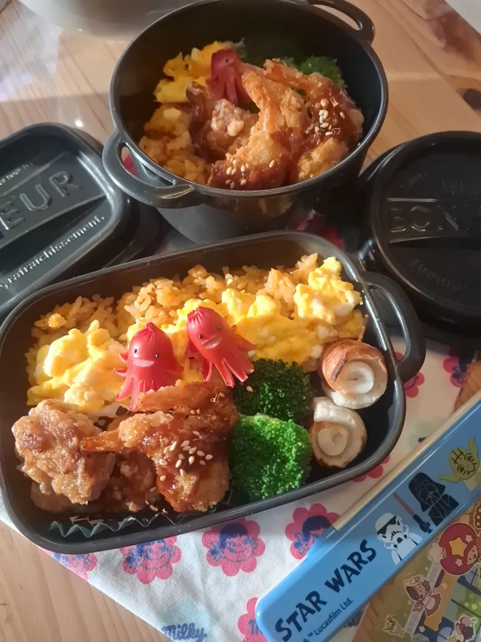 2025.4.9 娘&自分弁当🍱|あずきラテさん