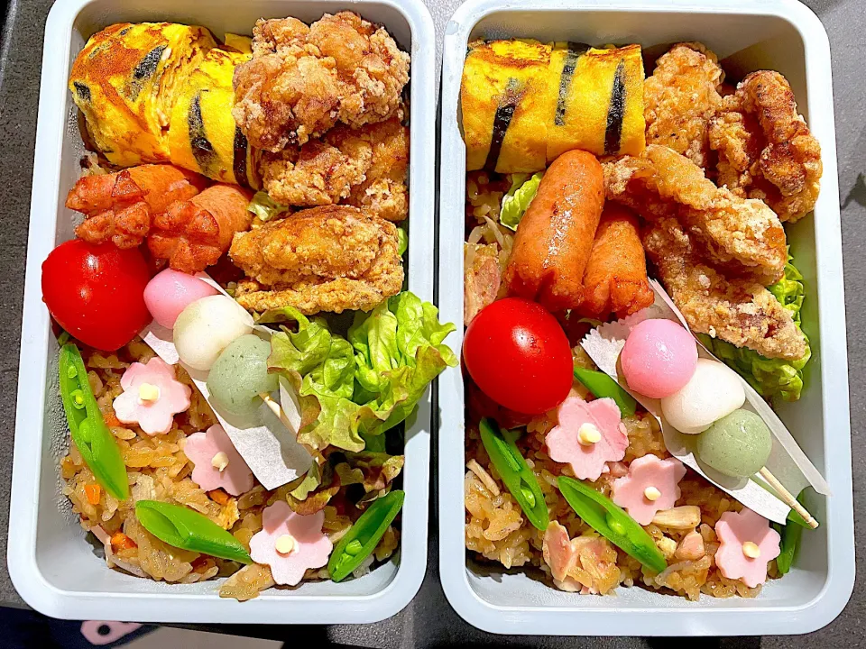 お花見弁当🌸|💟しゅる姫さん