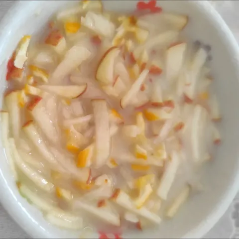 「プラス糀 生塩糀 こしタイプ」を使ってみたSnapdishの料理・レシピ写真:残りのりんご糀とレモン汁糀、レモン皮をオーブントースターで乾燥させたものを混ぜました!