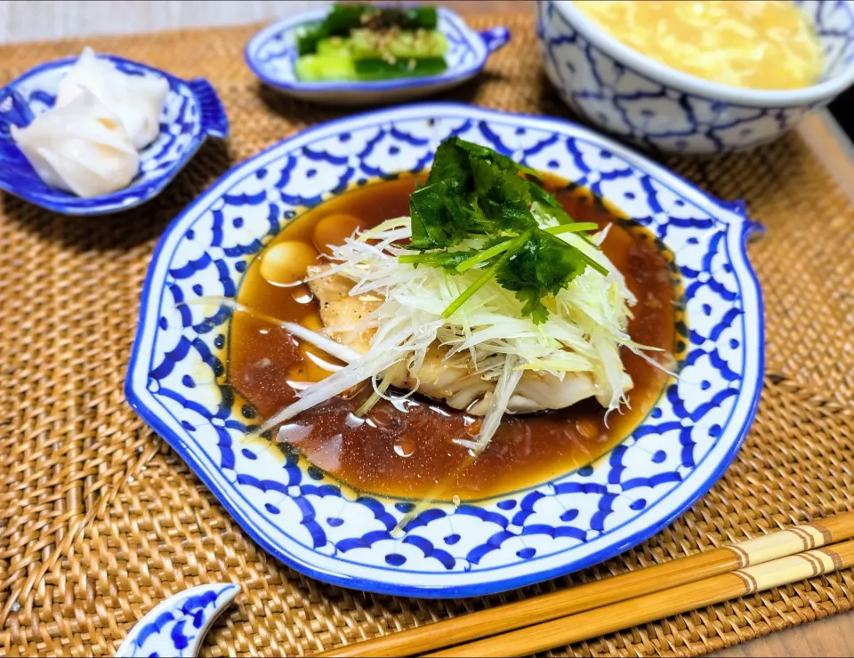 タラの中華蒸し|まなこさん