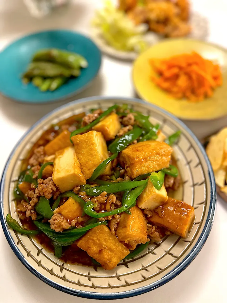 厚揚げとピーマンのトロミ炒め|Nagashima  Yukoさん